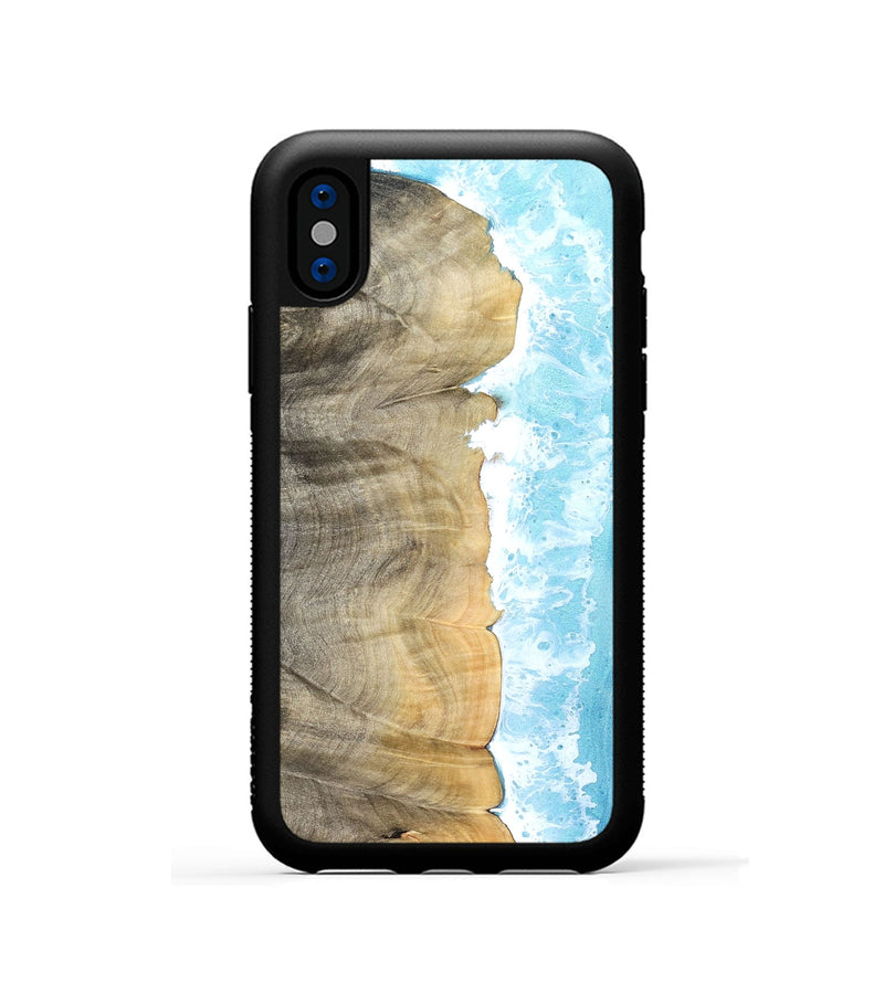 iPhone Xs Wood Phone Case - Erastus (Coastal, 825015)