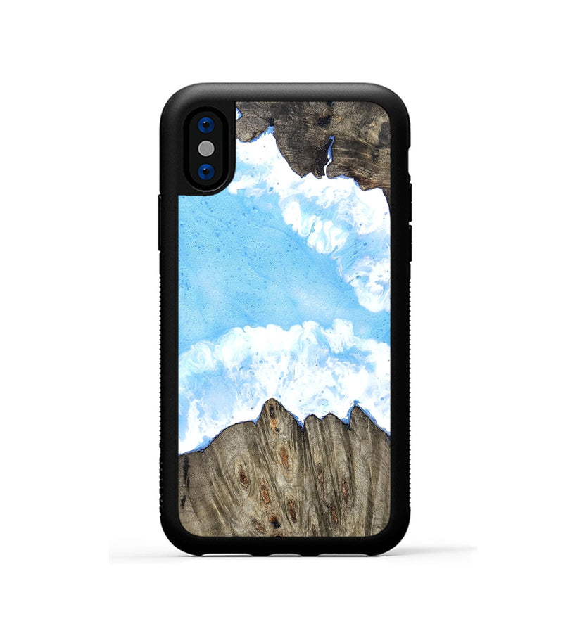 iPhone Xs Wood Phone Case - Iliana (Coastal, 825016)