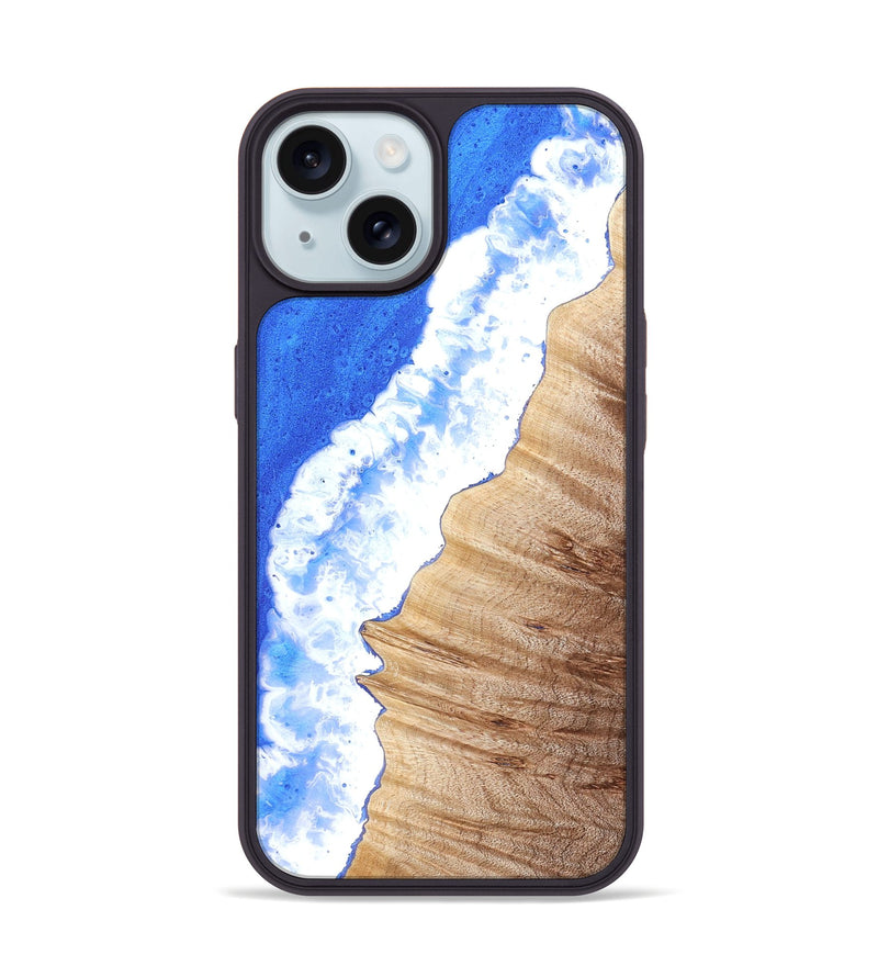 iPhone 15 Wood Phone Case - Kaeli (Coastal, 825017)