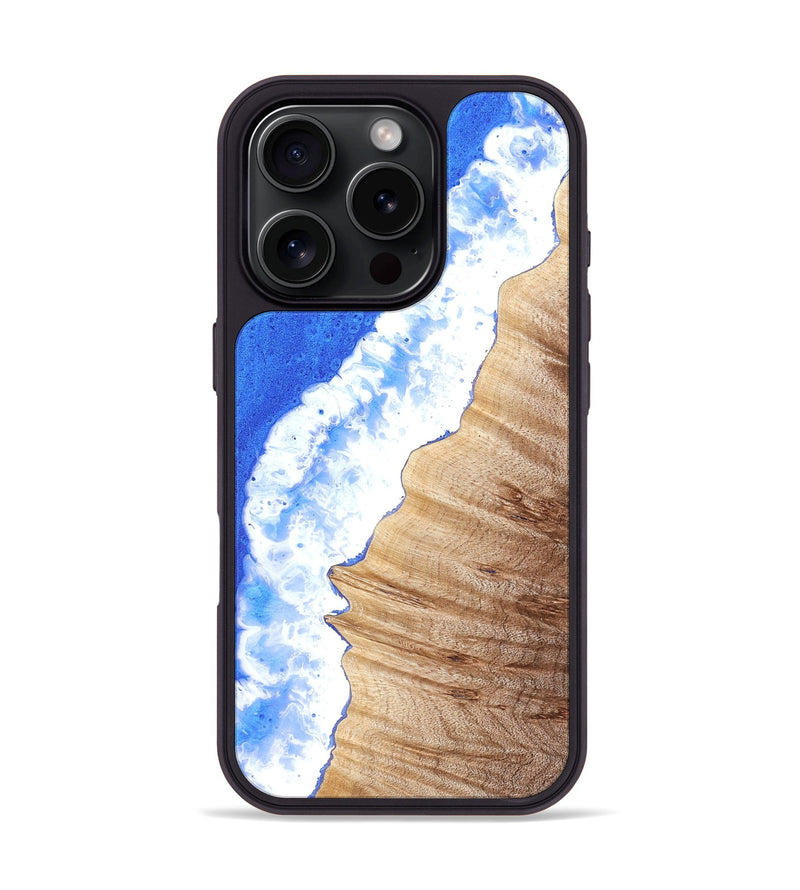 iPhone 16 Pro Wood Phone Case - Kaeli (Coastal, 825017)