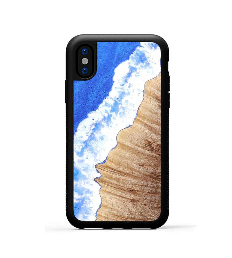 iPhone Xs Wood Phone Case - Kaeli (Coastal, 825017)