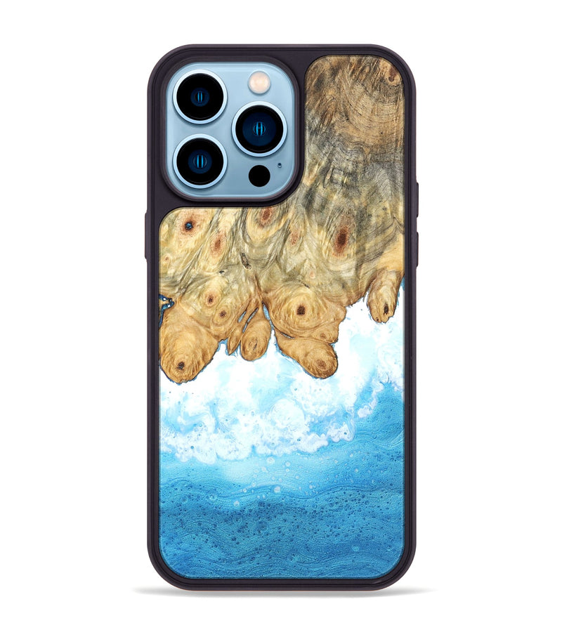 iPhone 14 Pro Max Wood Phone Case - Lige (Coastal, 825018)