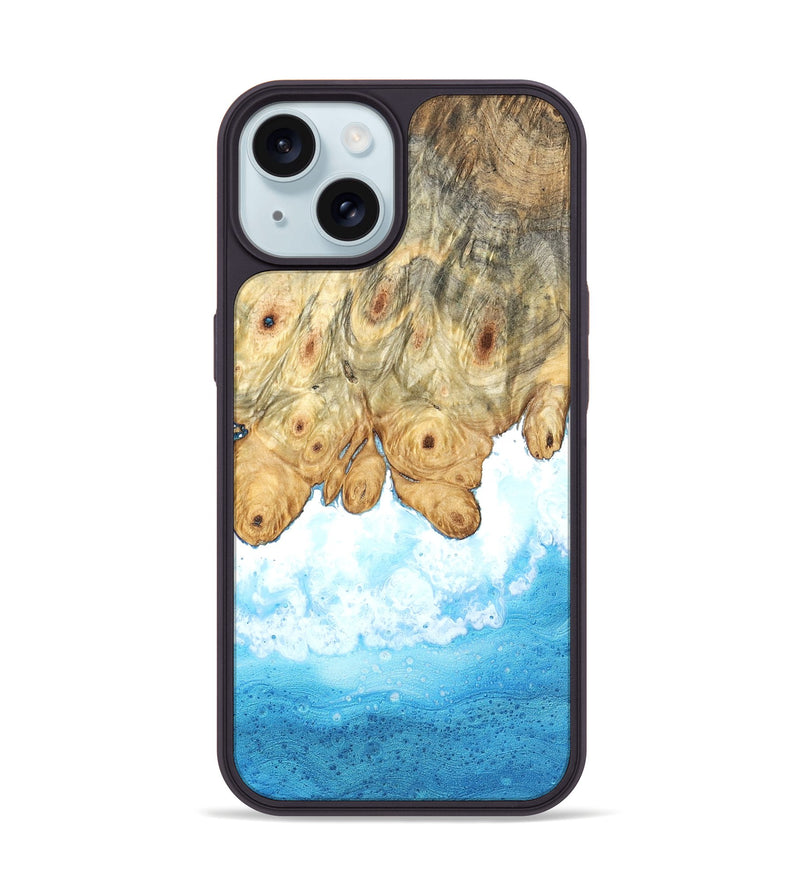 iPhone 15 Wood Phone Case - Lige (Coastal, 825018)
