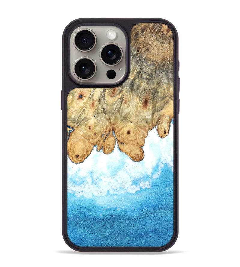 iPhone 15 Pro Max Wood Phone Case - Lige (Coastal, 825018)