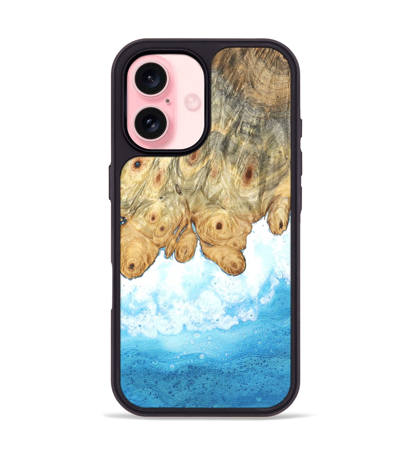 iPhone 16 Wood Phone Case - Lige (Coastal, 825018)