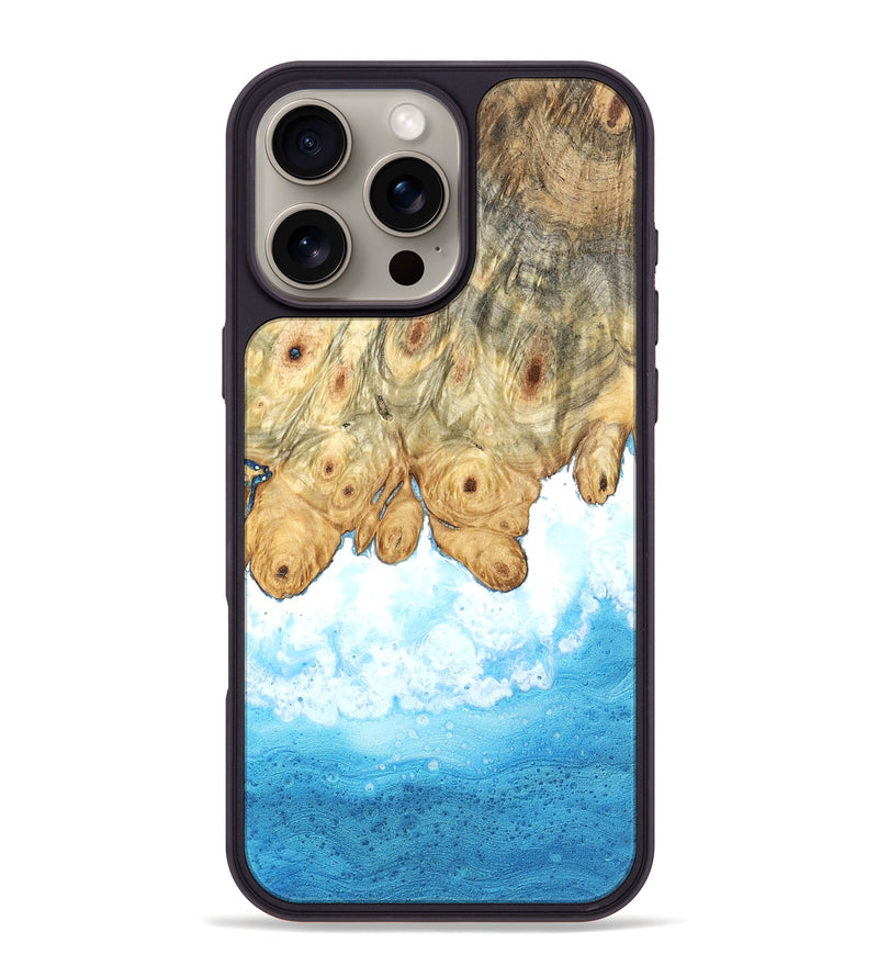 iPhone 16 Pro Max Wood Phone Case - Lige (Coastal, 825018)