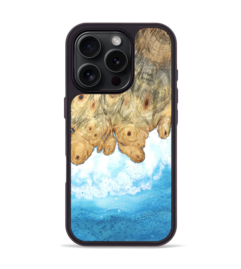 iPhone 16 Pro Wood Phone Case - Lige (Coastal, 825018)