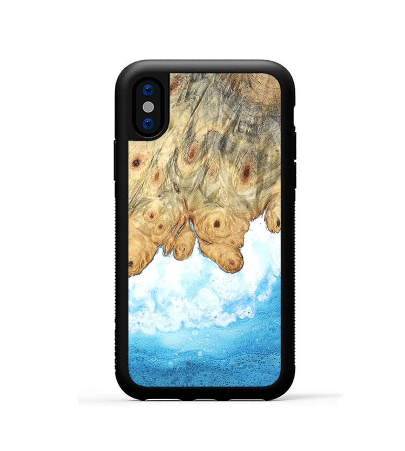 iPhone Xs Wood Phone Case - Lige (Coastal, 825018)