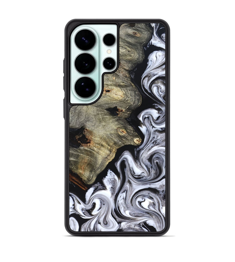 Galaxy S26 Ultra Wood Phone Case - Gino (Black & White, 825020)