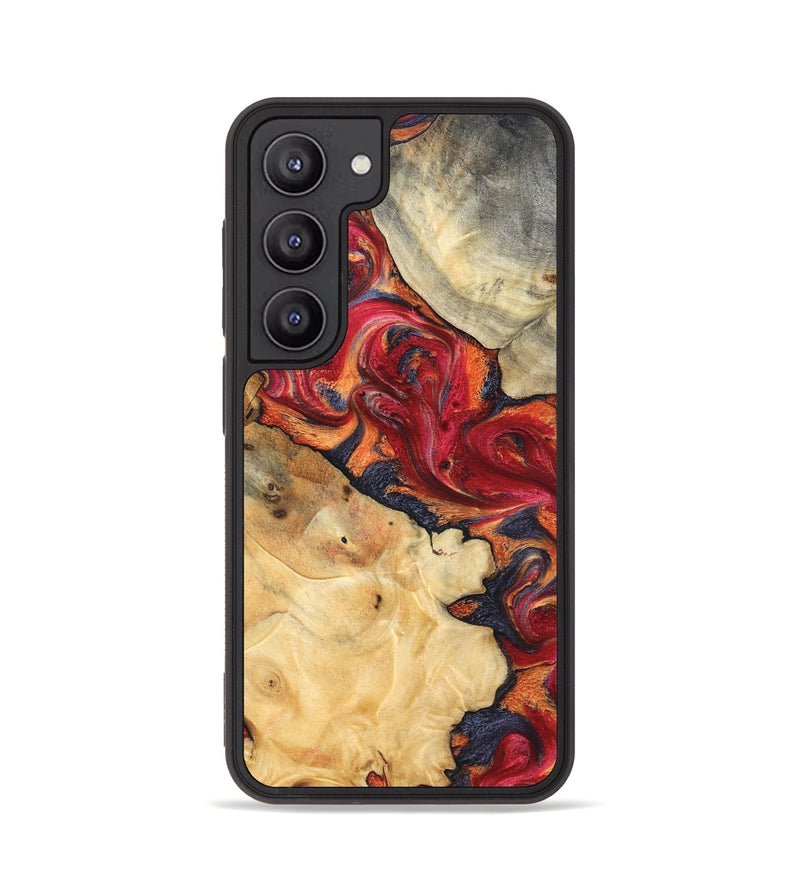 Galaxy S23 Wood Phone Case - Kelly (Red, 825021)