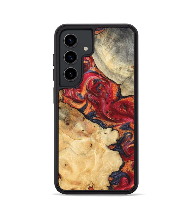 Galaxy S24 Wood Phone Case - Kelly (Red, 825021)
