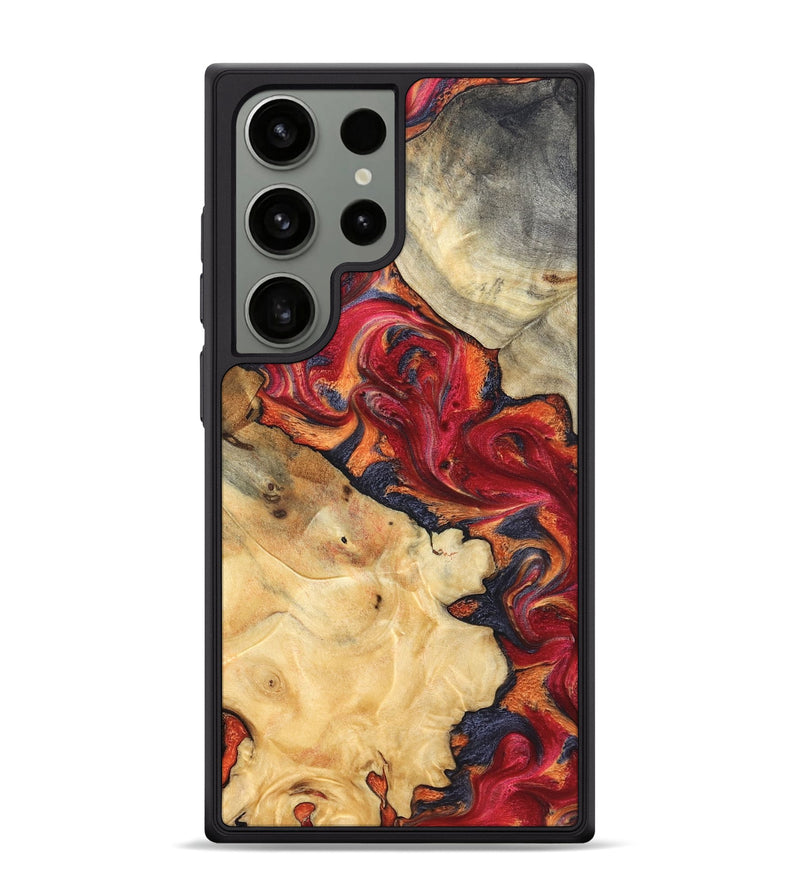 Galaxy S24 Ultra Wood Phone Case - Kelly (Red, 825021)