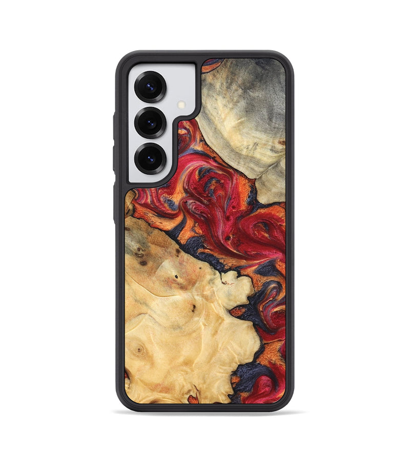 Galaxy S25 Wood Phone Case - Kelly (Red, 825021)
