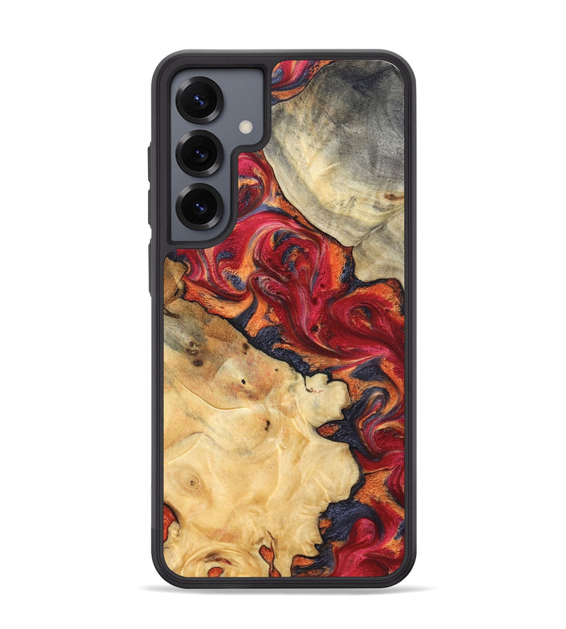 Galaxy S25 Plus Wood Phone Case - Kelly (Red, 825021)