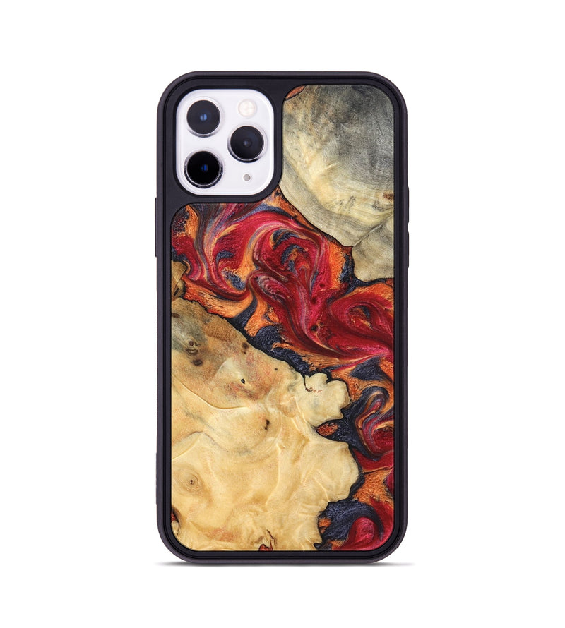 iPhone 11 Pro Wood Phone Case - Kelly (Red, 825021)