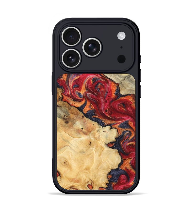 iPhone 17 Pro Wood Phone Case - Kelly (Red, 825021)