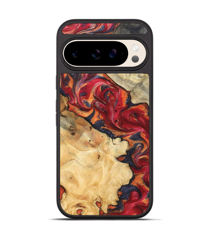 Pixel 10 Wood Phone Case - Kelly (Red, 825021)