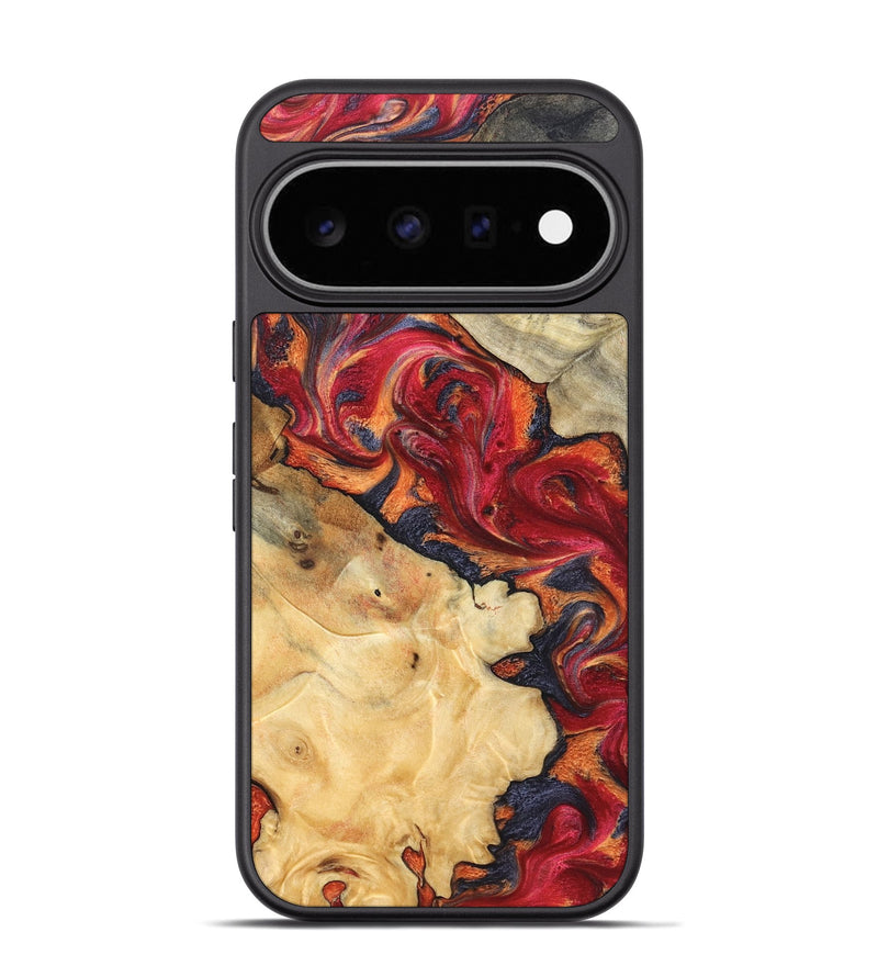 Pixel 11 Pro Wood Phone Case - Kelly (Red, 825021)