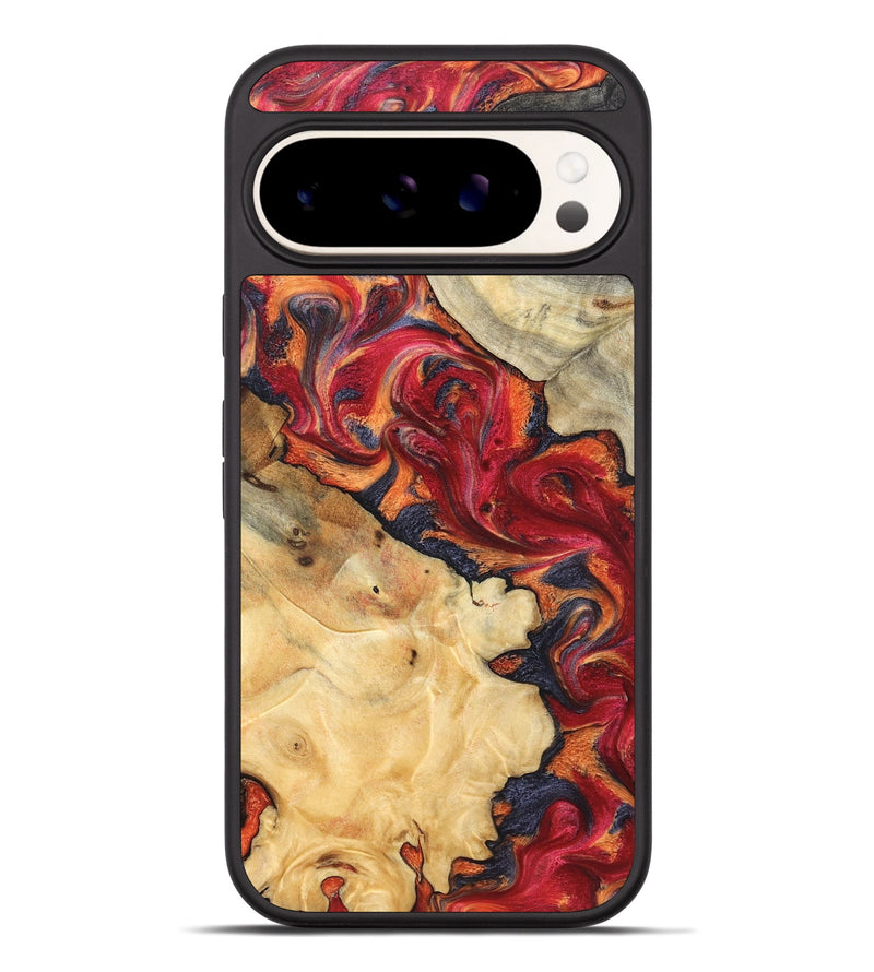 Pixel 9 Pro XL Wood Phone Case - Kelly (Red, 825021)