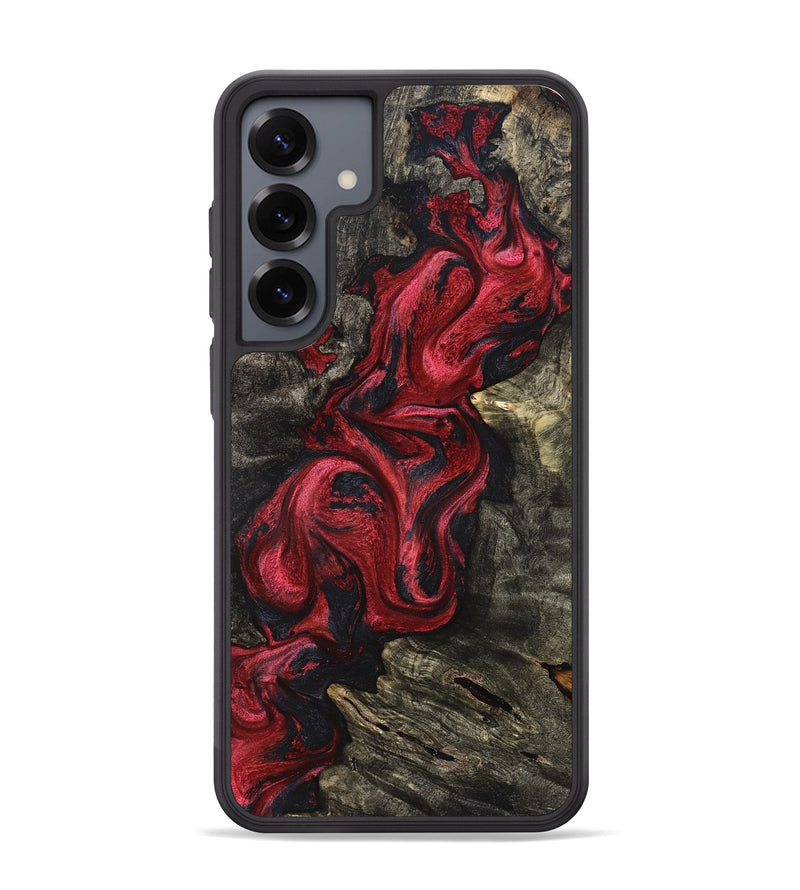 Galaxy S25 Plus Wood Phone Case - Luna (Red, 825022)