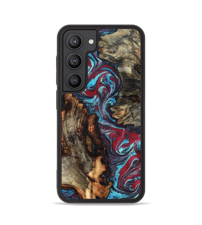 Galaxy S23 Wood Phone Case - Alaiya (Red, 825023)