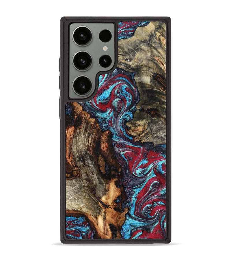 Galaxy S23 Ultra Wood Phone Case - Alaiya (Red, 825023)
