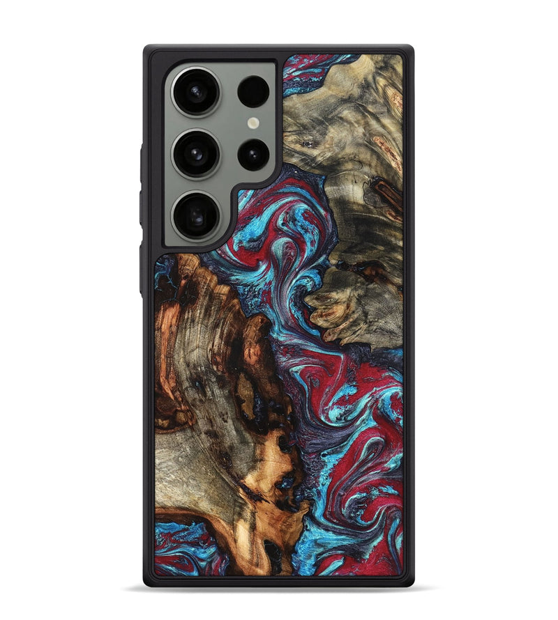 Galaxy S24 Ultra Wood Phone Case - Alaiya (Red, 825023)