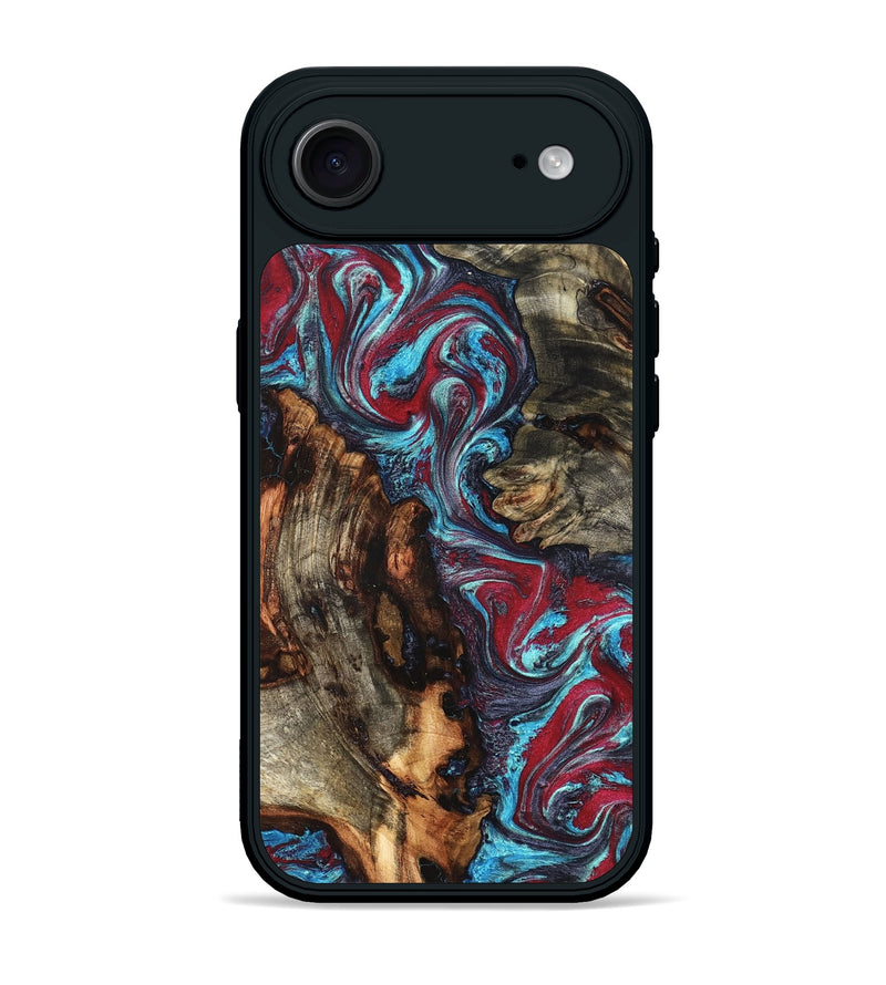 iPhone 17 Air Wood Phone Case - Alaiya (Red, 825023)