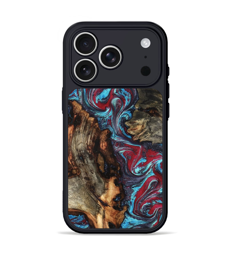 iPhone 17 Pro Wood Phone Case - Alaiya (Red, 825023)