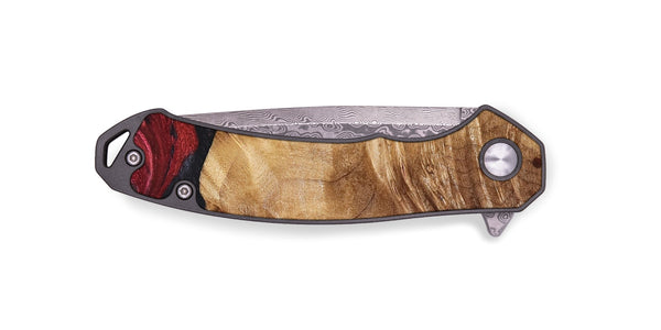 EDC Wood Pocket Knife - Yousef (Red, 825024)