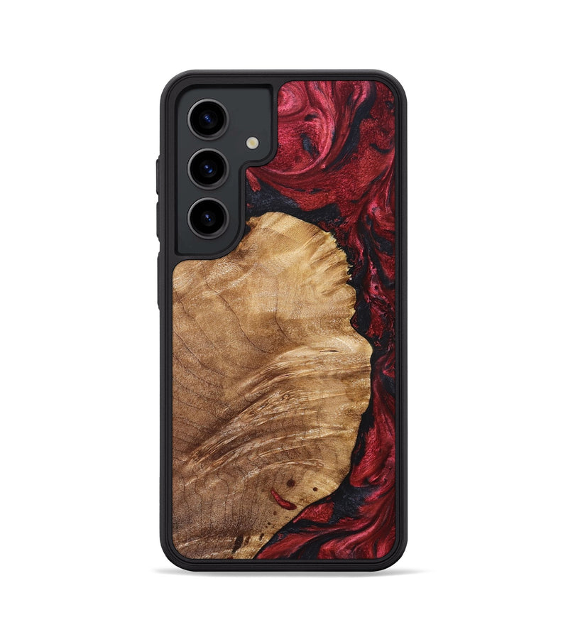 Galaxy S24 Wood Phone Case - Yousef (Red, 825024)