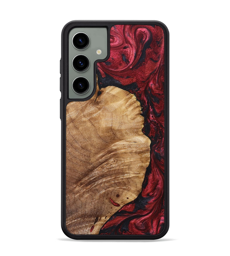 Galaxy S24 Plus Wood Phone Case - Yousef (Red, 825024)