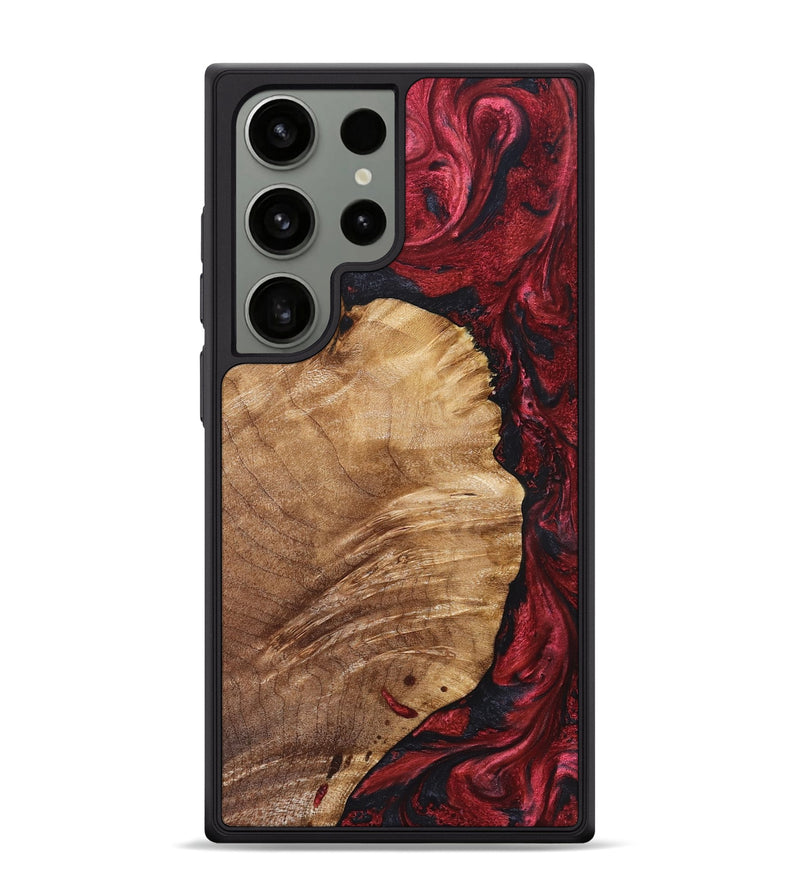 Galaxy S24 Ultra Wood Phone Case - Yousef (Red, 825024)