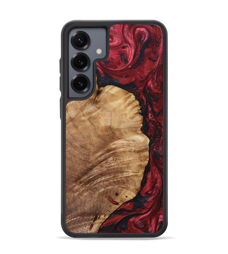Galaxy S25 Plus Wood Phone Case - Yousef (Red, 825024)