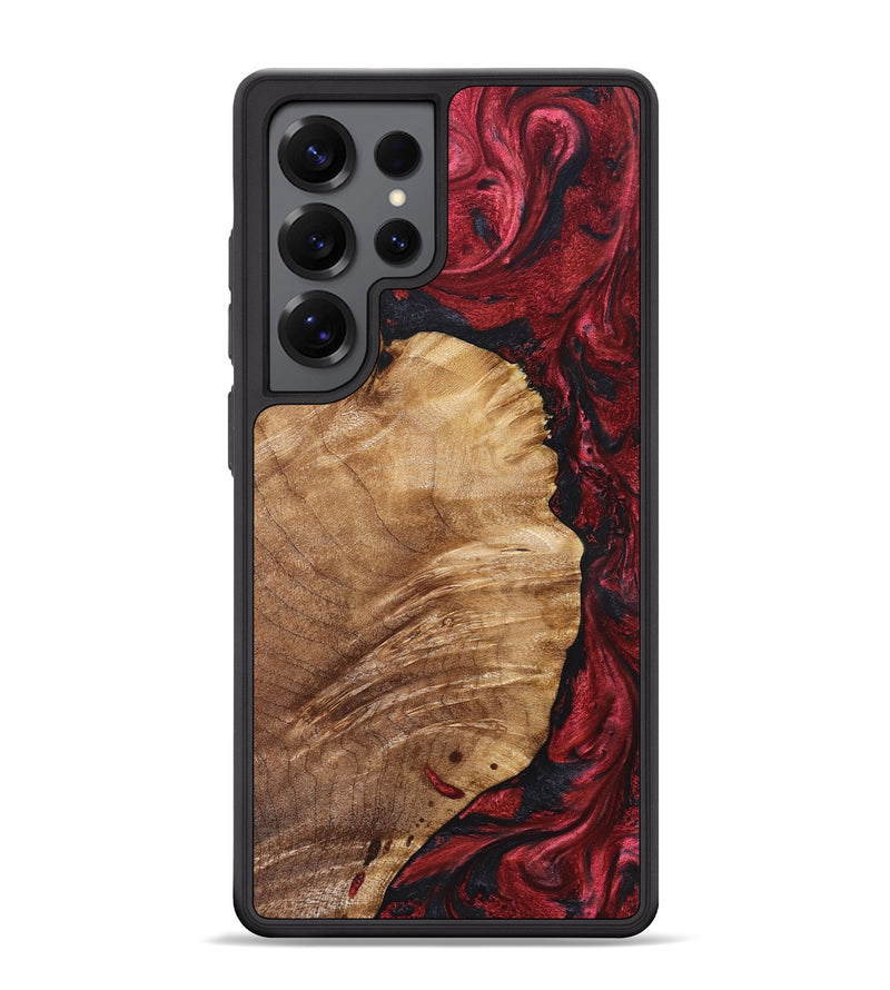 Galaxy S25 Ultra Wood Phone Case - Yousef (Red, 825024)