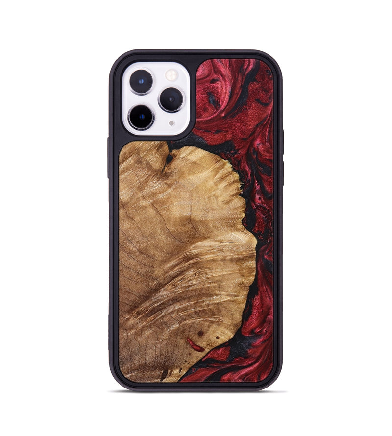 iPhone 11 Pro Wood Phone Case - Yousef (Red, 825024)