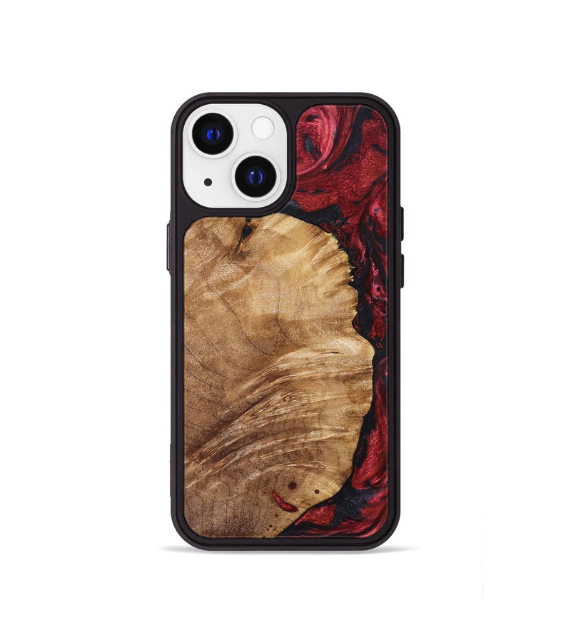iPhone 13 mini Wood Phone Case - Yousef (Red, 825024)