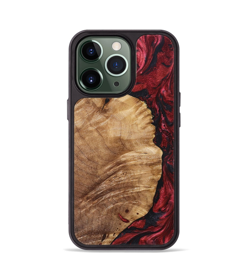 iPhone 13 Pro Wood Phone Case - Yousef (Red, 825024)