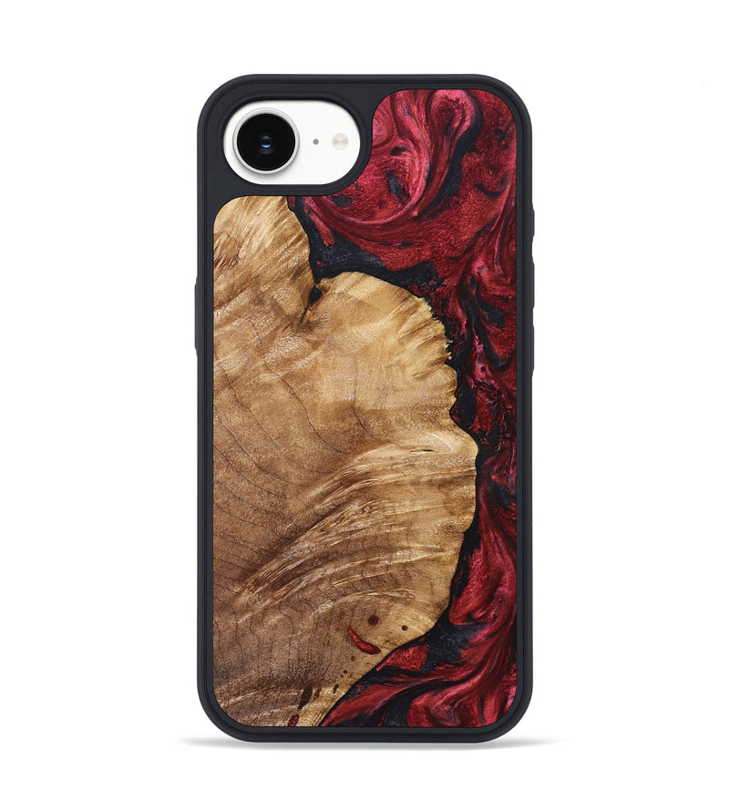 iPhone 16e Wood Phone Case - Yousef (Red, 825024)