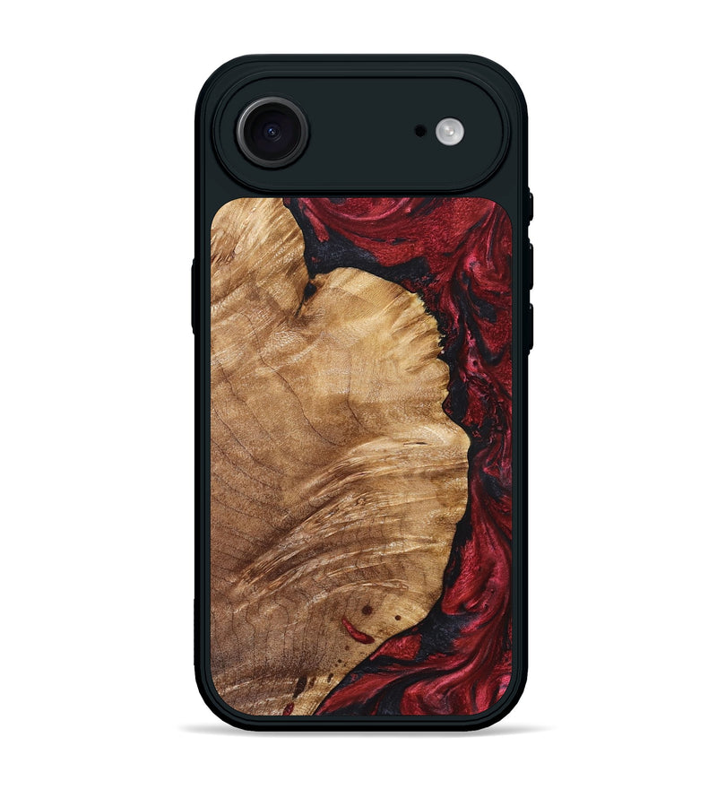 iPhone 17 Air Wood Phone Case - Yousef (Red, 825024)