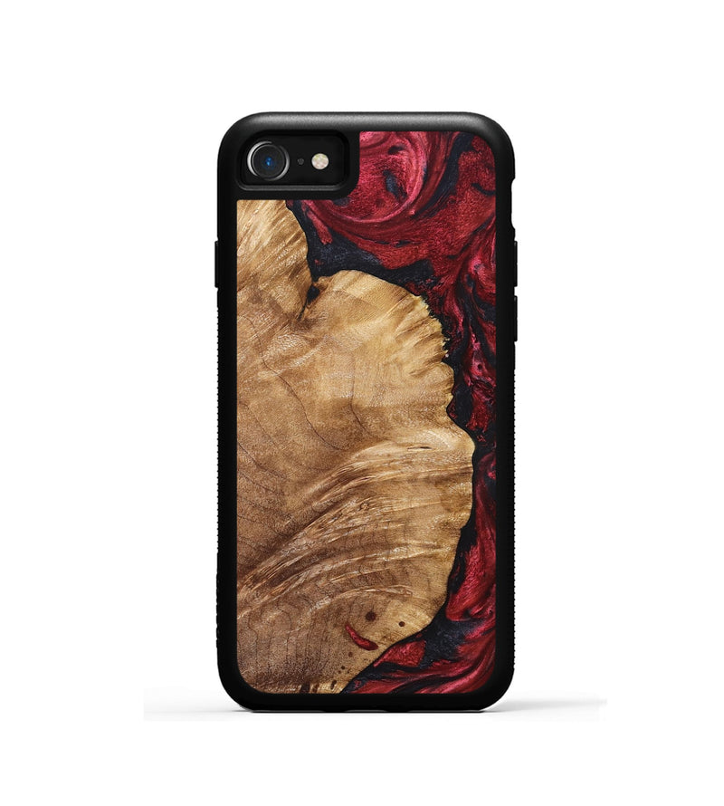 iPhone SE Wood Phone Case - Yousef (Red, 825024)