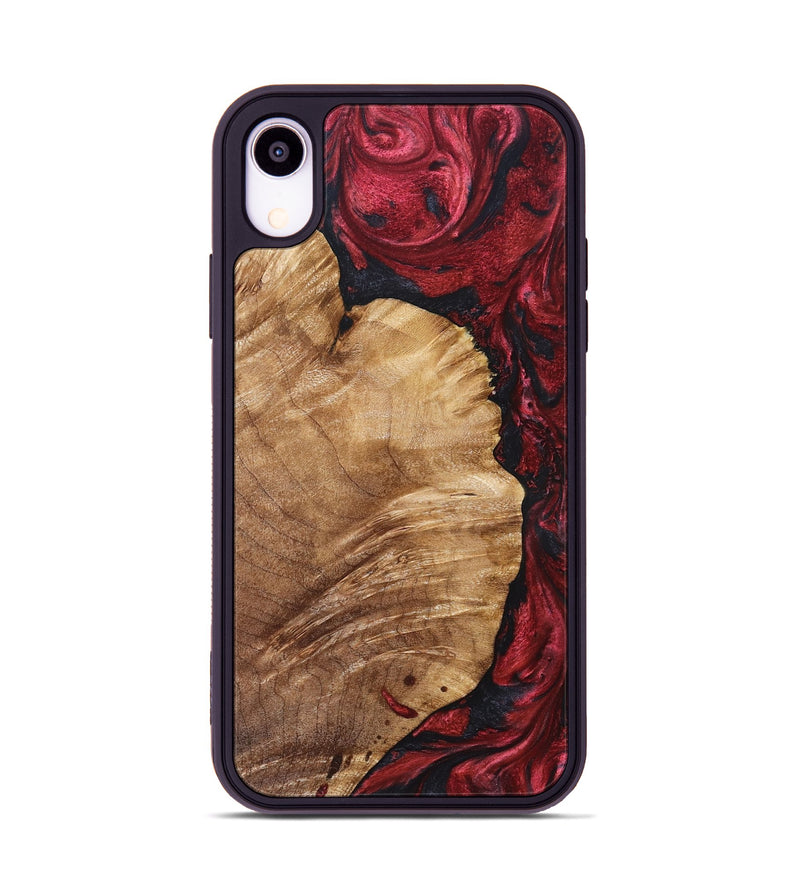 iPhone Xr Wood Phone Case - Yousef (Red, 825024)