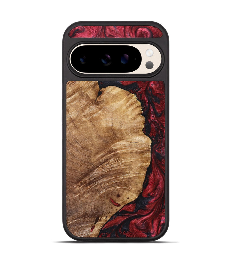 Pixel 10 Wood Phone Case - Yousef (Red, 825024)