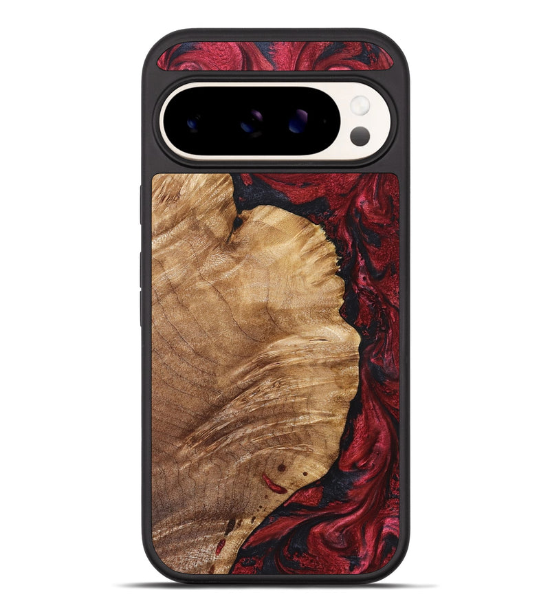 Pixel 10 Pro XL Wood Phone Case - Yousef (Red, 825024)