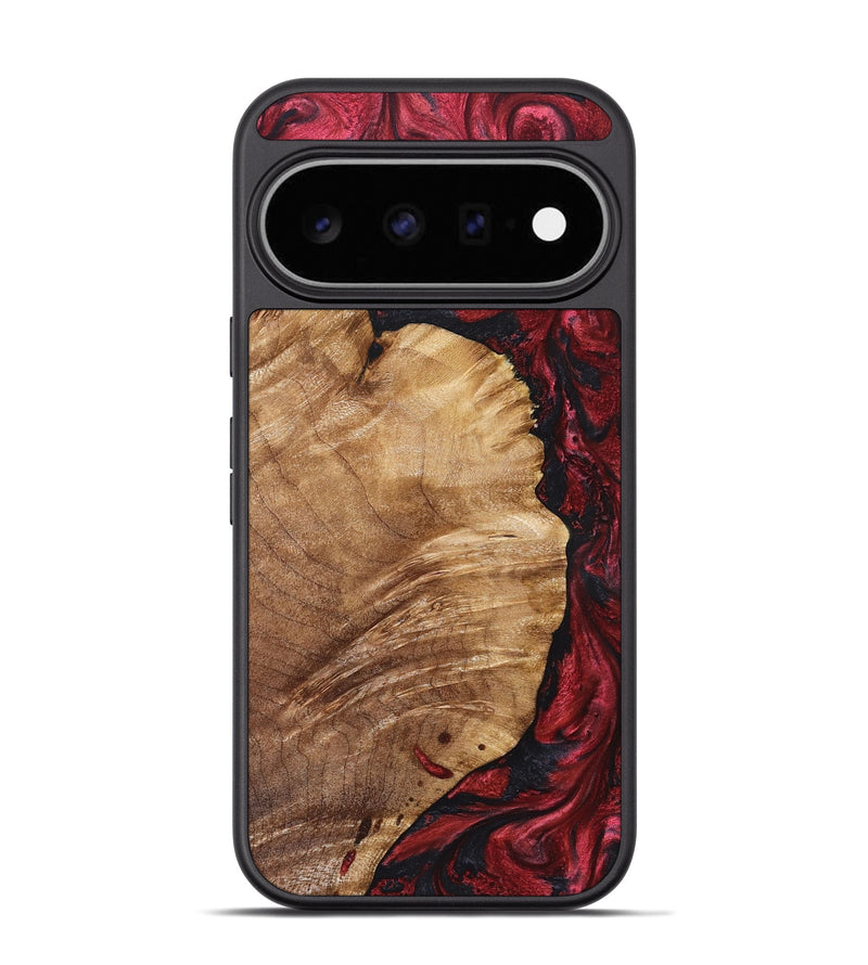 Pixel 11 Pro Wood Phone Case - Yousef (Red, 825024)