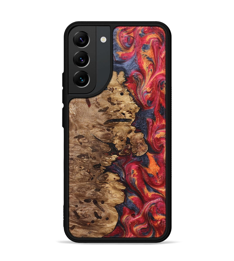 Galaxy S22 Plus Wood Phone Case - Ashli (Red, 825025)