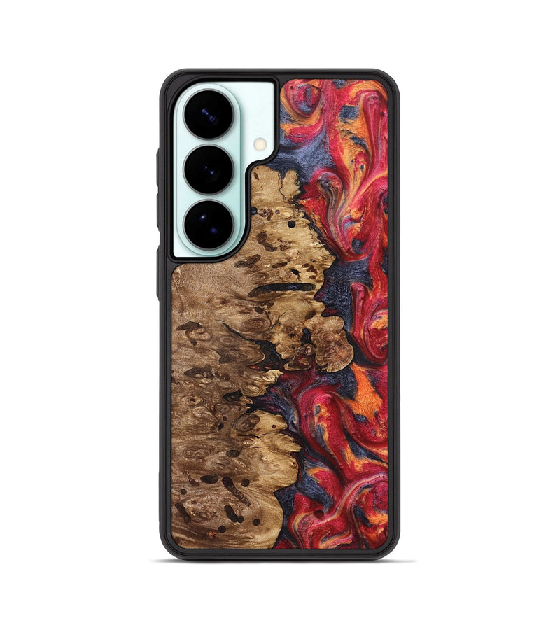 Galaxy S26 Wood Phone Case - Ashli (Red, 825025)