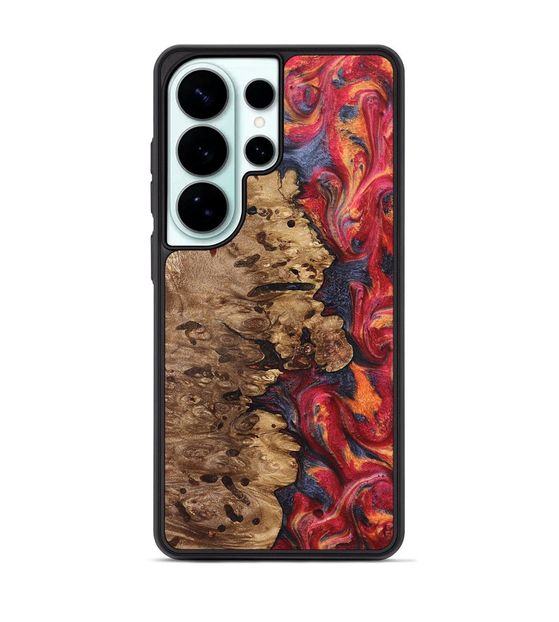 Galaxy S26 Ultra Wood Phone Case - Ashli (Red, 825025)