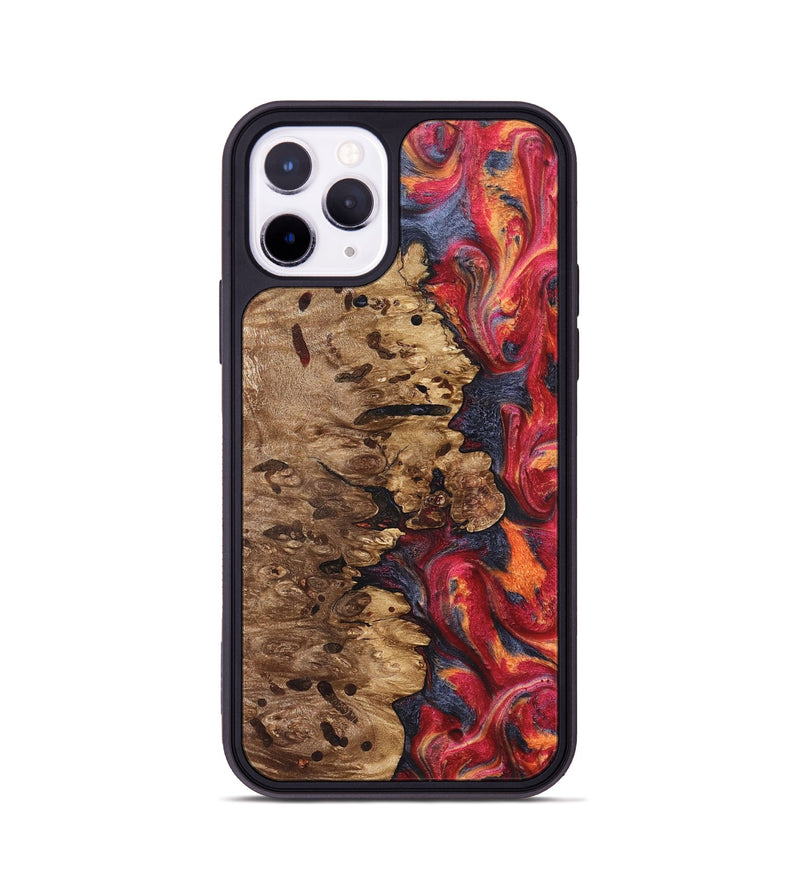 iPhone 11 Pro Wood Phone Case - Ashli (Red, 825025)