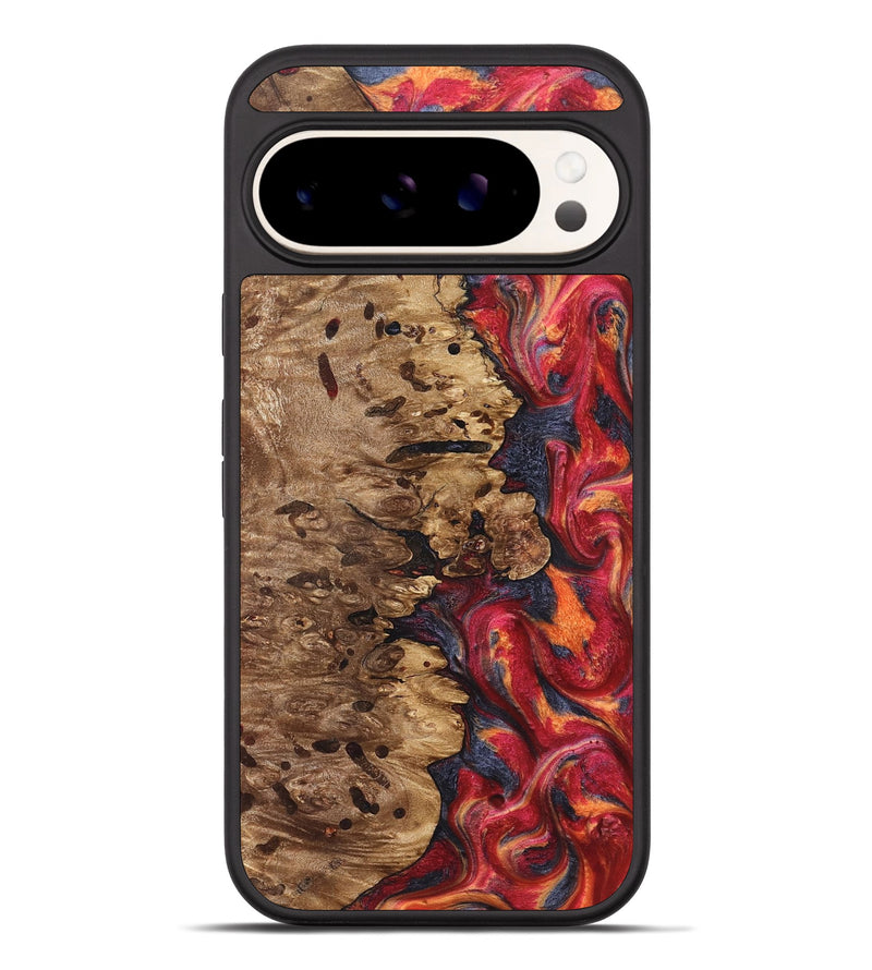Pixel 10 Pro XL Wood Phone Case - Ashli (Red, 825025)